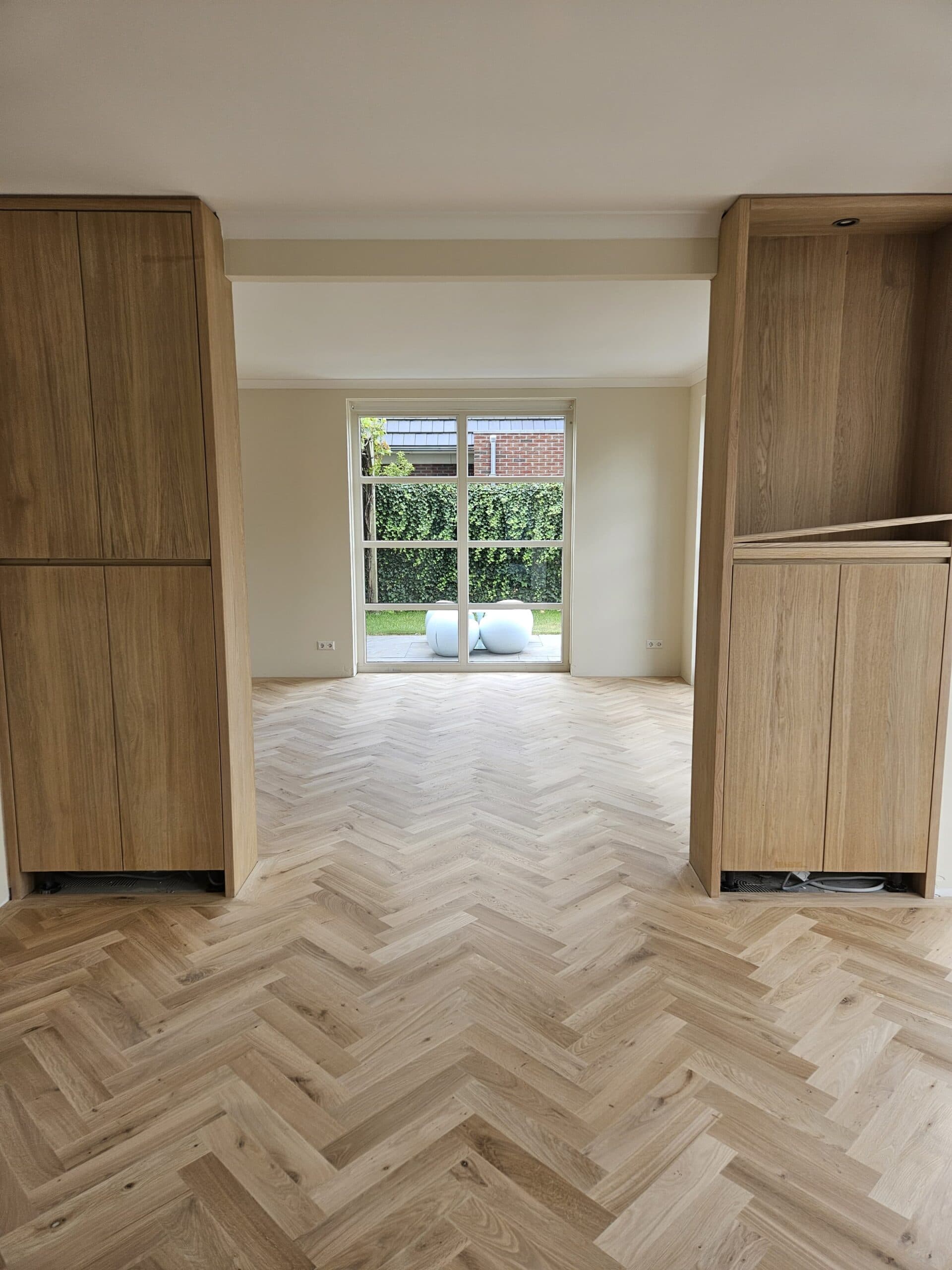 Gelegde houten vloer 1