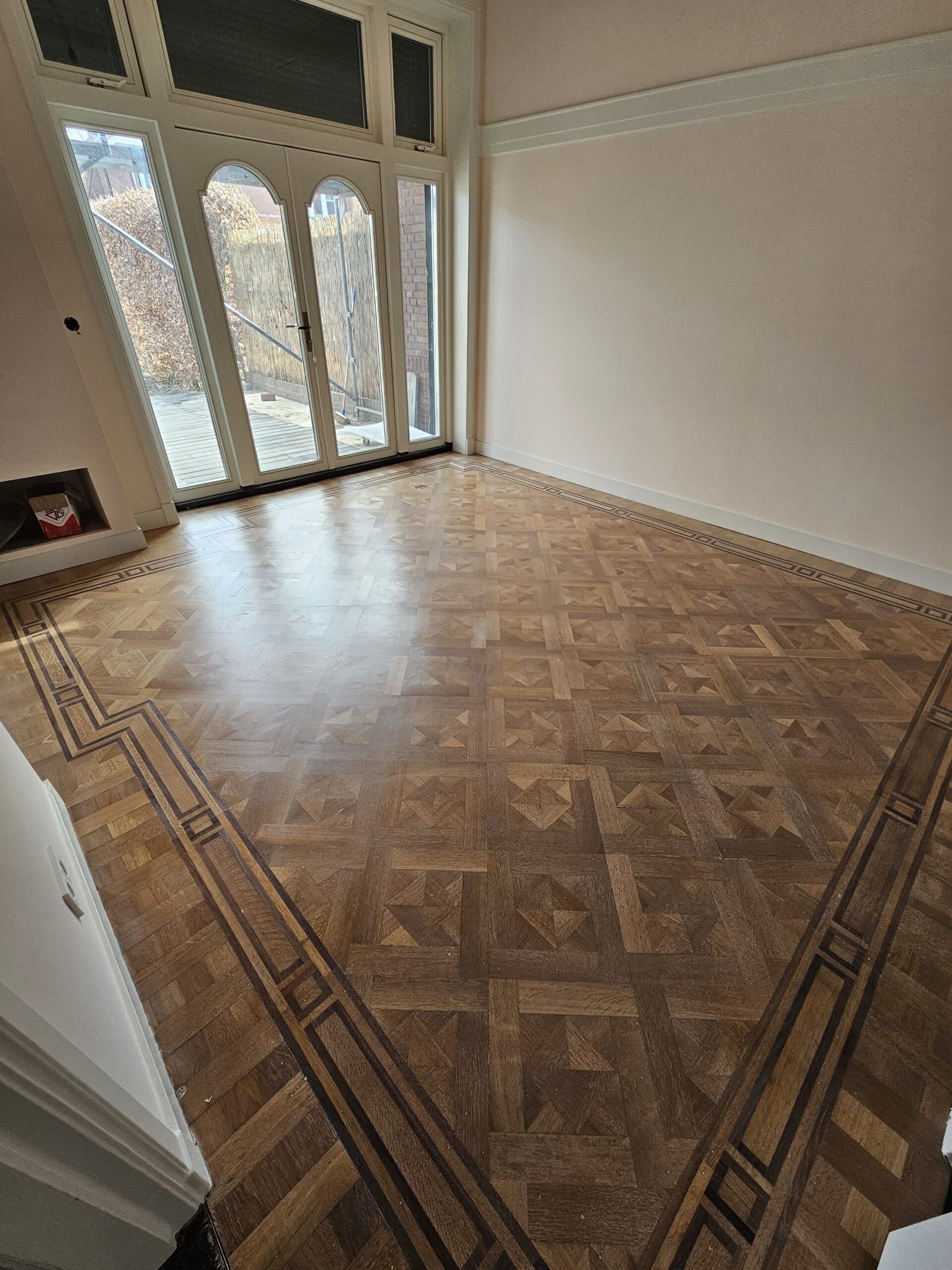 Gelegde houten vloer 9