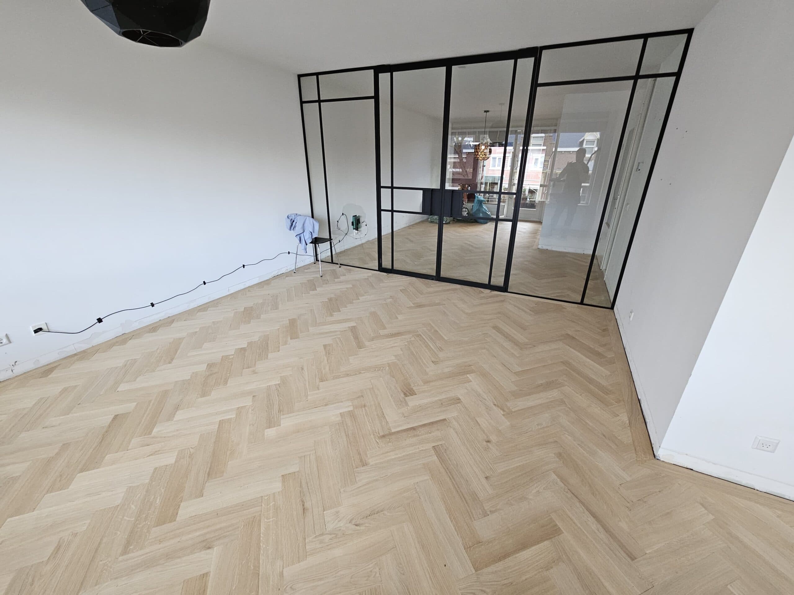 Gelegde houten vloer 10